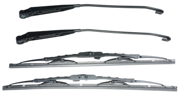 1991-1997 Ford Bronco & F-Series Truck Wiper Arms/Blades Combo Kit, Trailblade