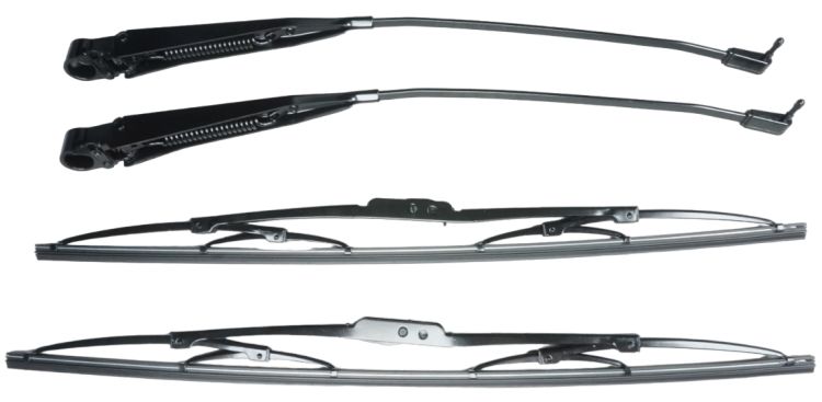 1980-1990 Ford Bronco and F-Series Truck  Wiper Arms/Blades Combo Kit, Anco