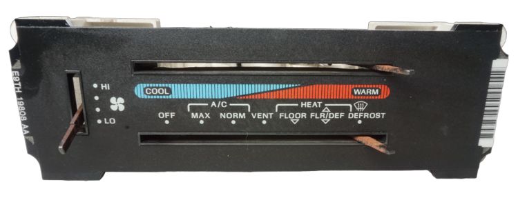 1987-1991 Ford Bronco and F-Series Truck AC Temperature Control Unit