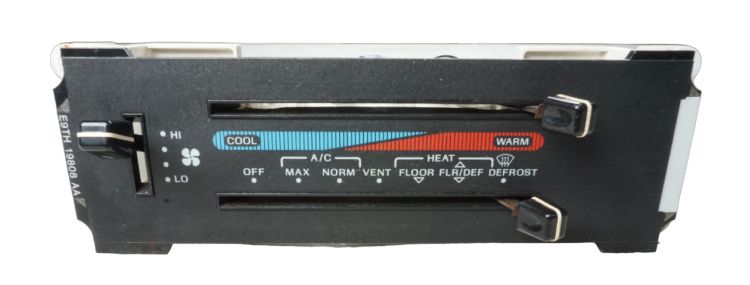 1987-1991 Ford Bronco and F-Series Truck AC Temperature Control Unit