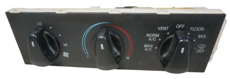 1994-1997 Ford Bronco and F-Series Truck AC Temperature Control Unit