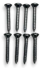 Door Threshold Moulding Screws, (8) Chrome