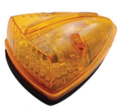 13 LED Pick-Up/SUV Cab Light Amber Lens