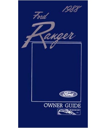 Owners Manual 1988 Ranger