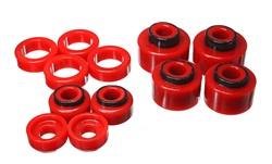 1999-2007 F250,F350, F450, F550 Body Mount Bushings Red