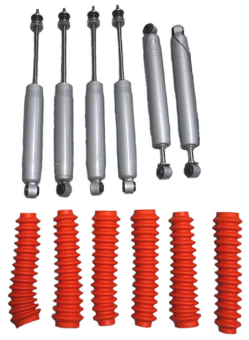 6 Shock & Boots Option For 4 Lift Ford Bronco