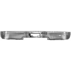 Rear Step Bumper, Chrome