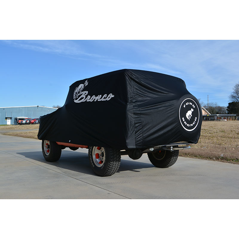 Premium Black Bronco Cover, Indoor Car Cover