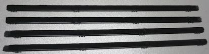 1966-1977 Ford Bronco Window Weatherstrip Kit, Set Of 4