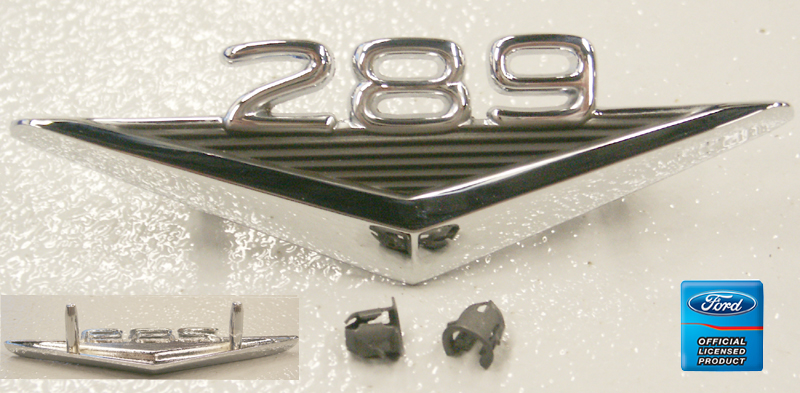 1966-1968 Ford Bronco 289 Emblem