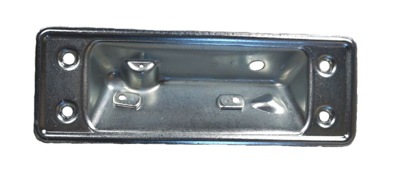 Tailgate Release Handle Backing Plate, Stainless