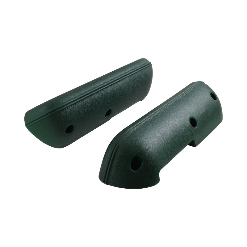 1968-1977 Ford Bronco Armrests, Green Pair