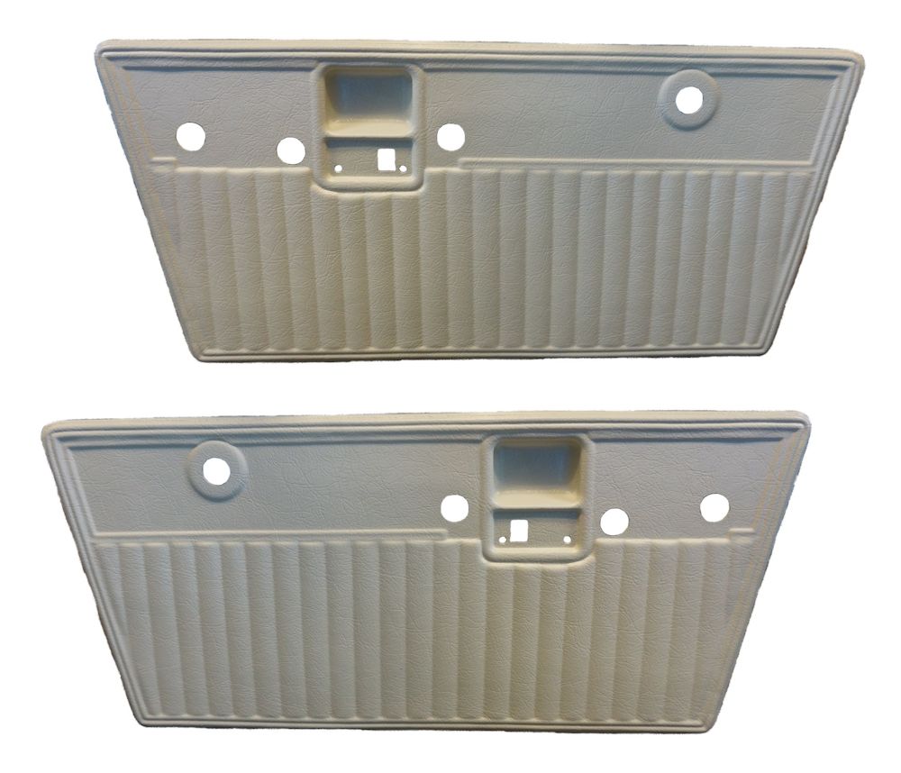 19681977 Ford Bronco Door Panels, Plastic Parchment Pair