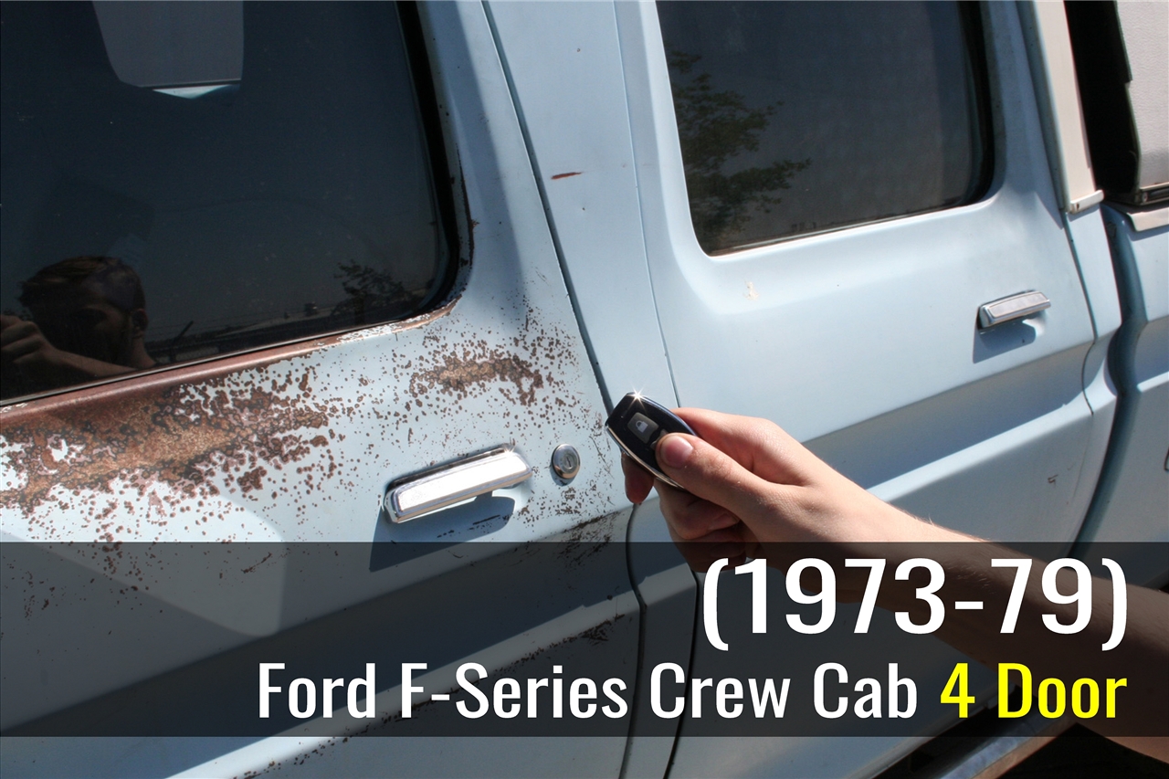 1973-1979 F-Series Crew Cab, 4 Door Keyless Entry System