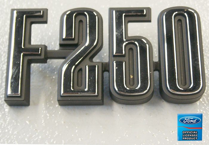 1973-1976 Ford F Series Truck F250 Emblem