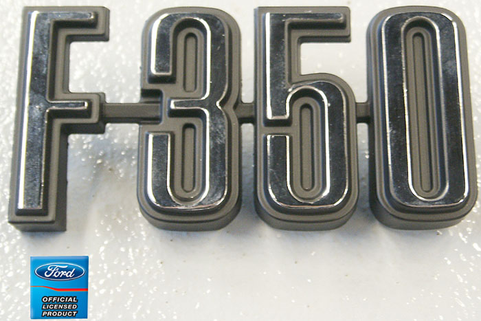 1973-1976 Ford F Series Truck F350 Emblem