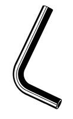 360,390 73-76 2 1/4 Lower Radiator Hose