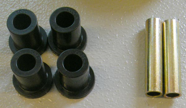 1966-1977 Ford F Series Truck Shackle Bushings Only, Black