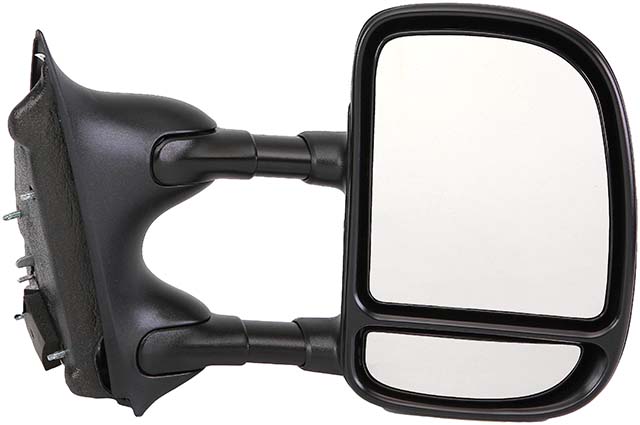 2002-2007 Ford Super Duty Side View Mirror Right, Manual, Dual Arms,