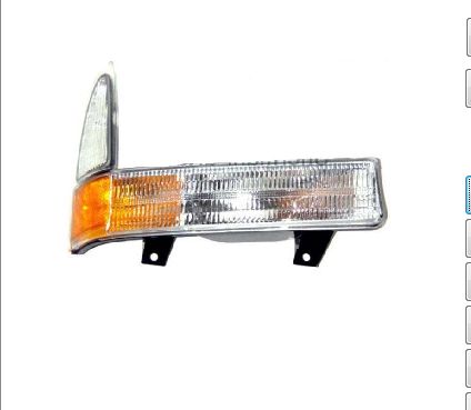 2005 Ford Super Duty RH Park/Signal Lense Grey Bezel