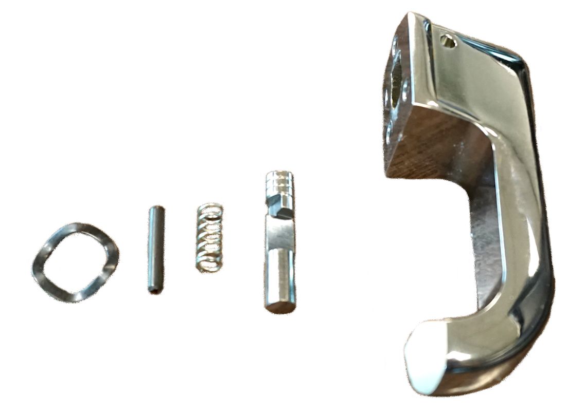 1978-1979 Ford Bronco and F Series Truck Chrome Vent Window Handle, Left Aftermarket