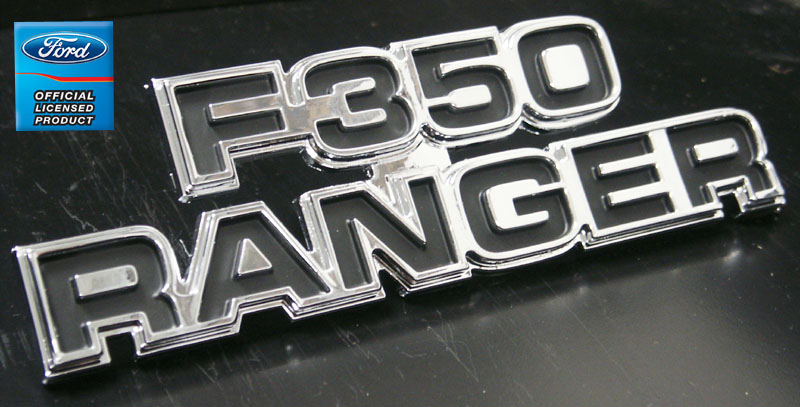 F350 Ranger  Emblem, Each 1977-79