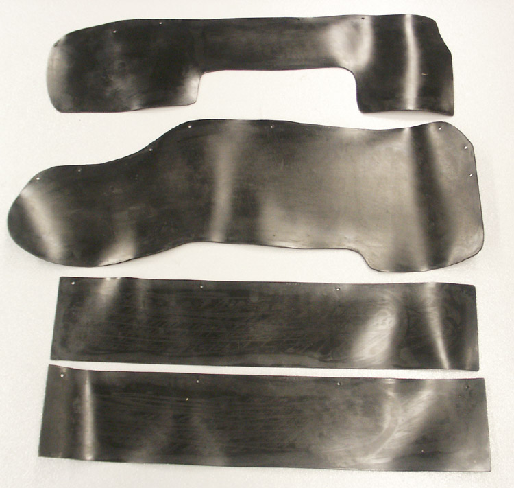 1974-79 Ford Truck Urethane Front Gap Guards For Body Lifts