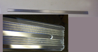 Tailgate Threshold Moulding, Chrome