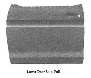 Door Skin, Right Full Door