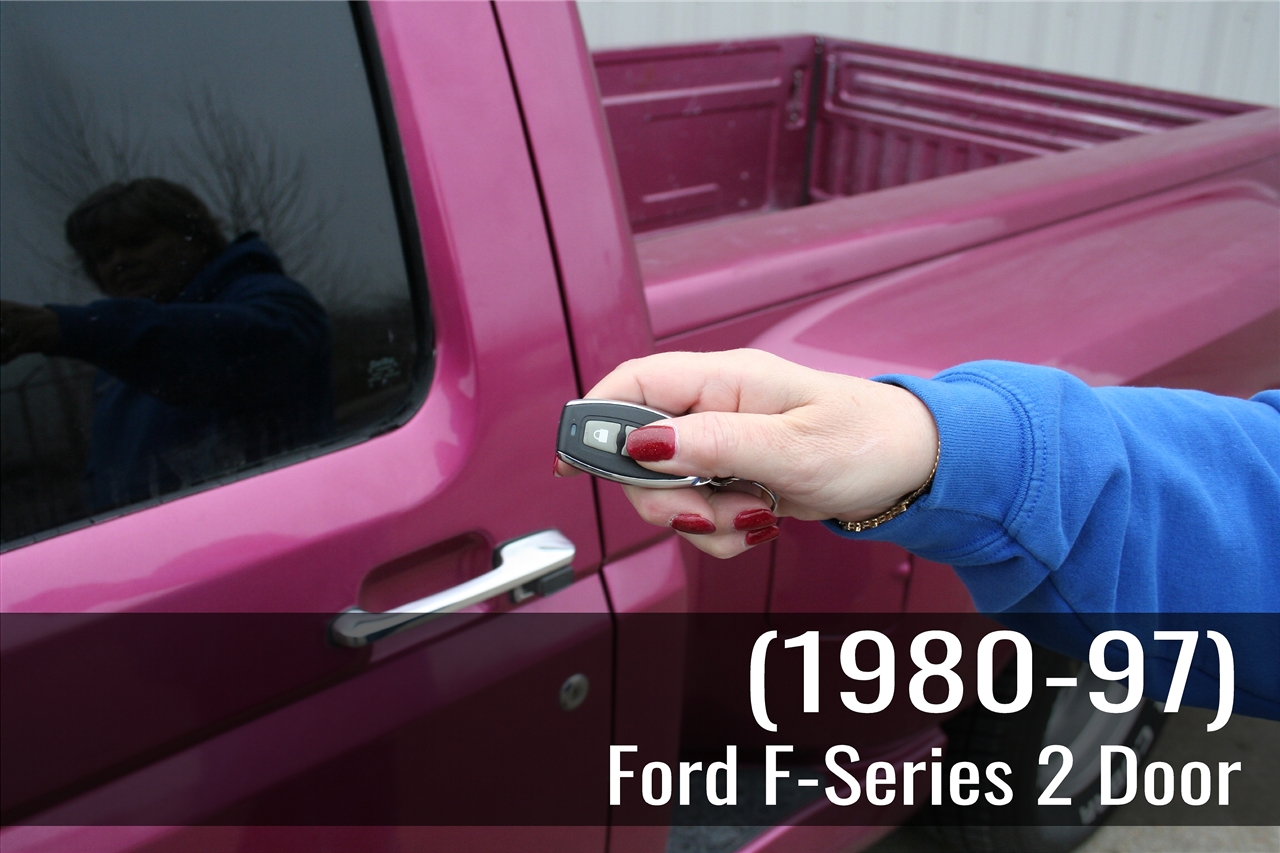 1980-1997 Ford F-Series 2-Door Remote Keyless Entry Kit