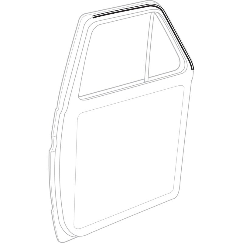 1980-1997 Ford Bronco & Ford F-Series Top Door Rubber, PAIR