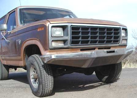 1980-86 Bronco & F150 RockSolid Front Winch Bumper