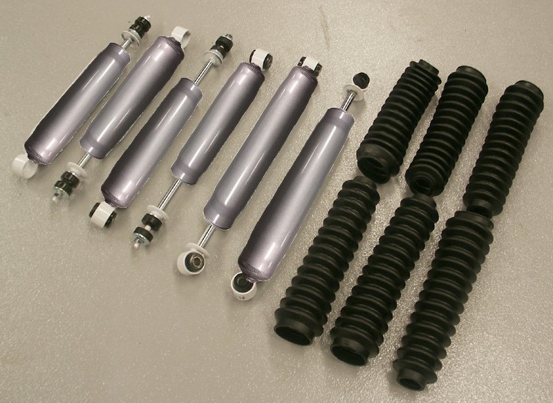 6 Shock & Boots Option For 6 Inch