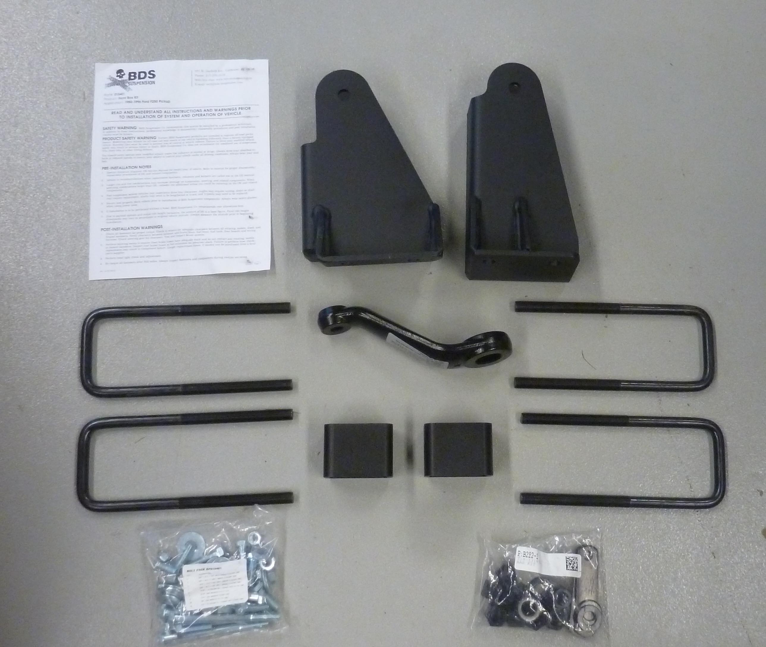 80-96 F250 Front Bracket Kit