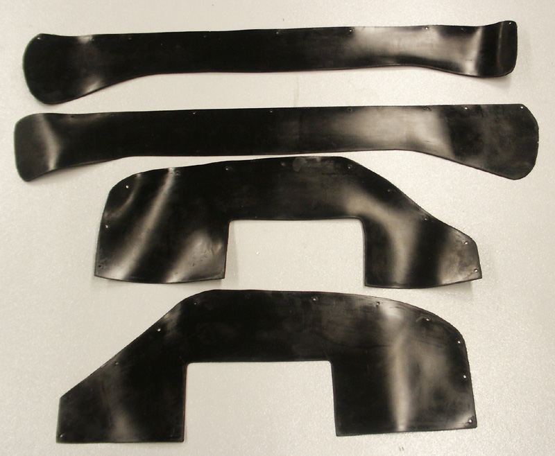 1980-96 Ford Bronco Urethane Gap Guards For Body Lifts