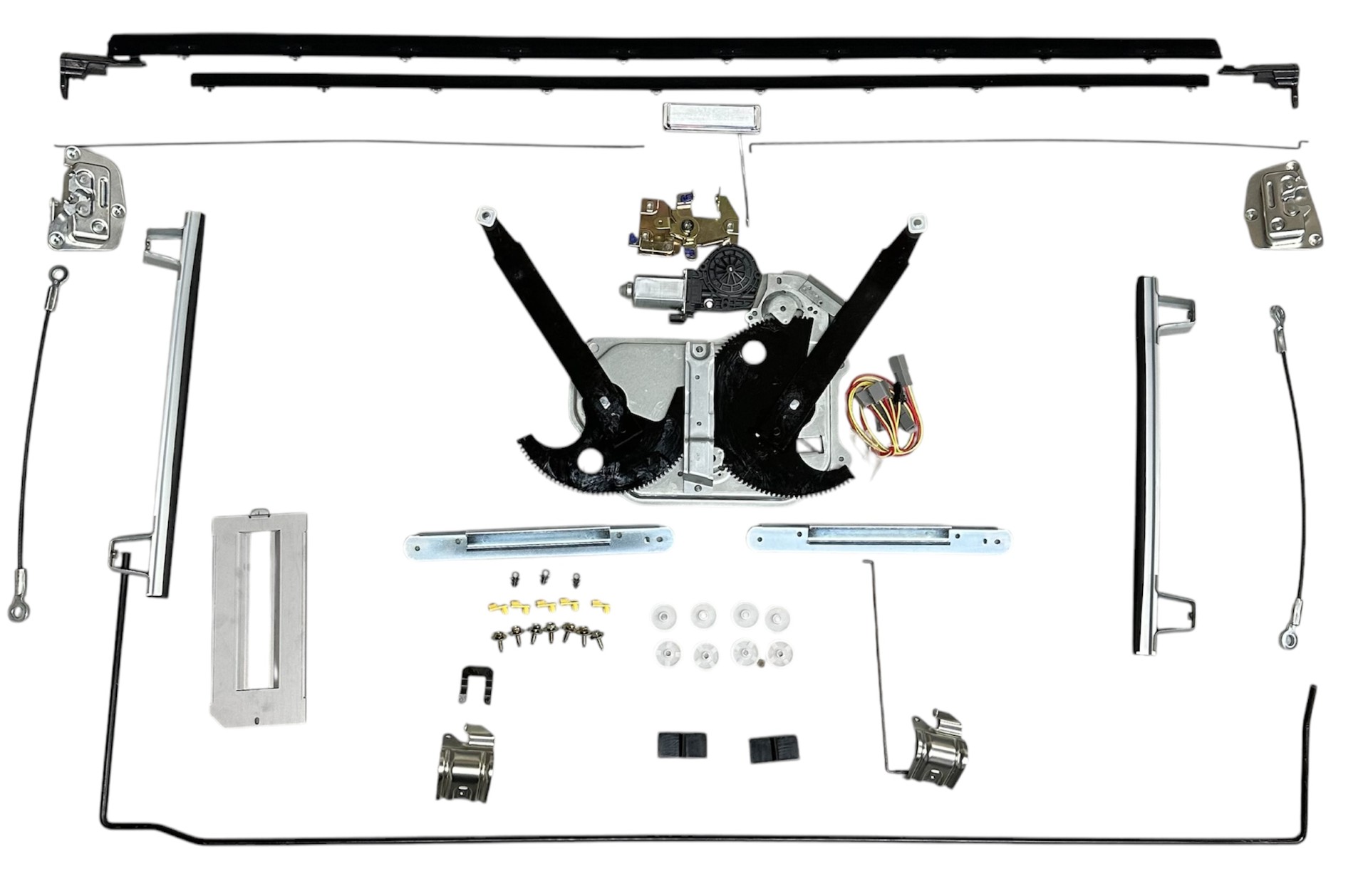 1983-1996 Ford Bronco Tailgate Internals Kit With Latches