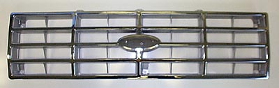 Grill, Chrome w/black 1982-1986