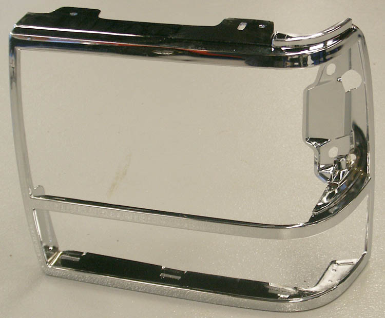 1988-1992 Ford Bronco II and Ranger Headlight Door Chrome LH