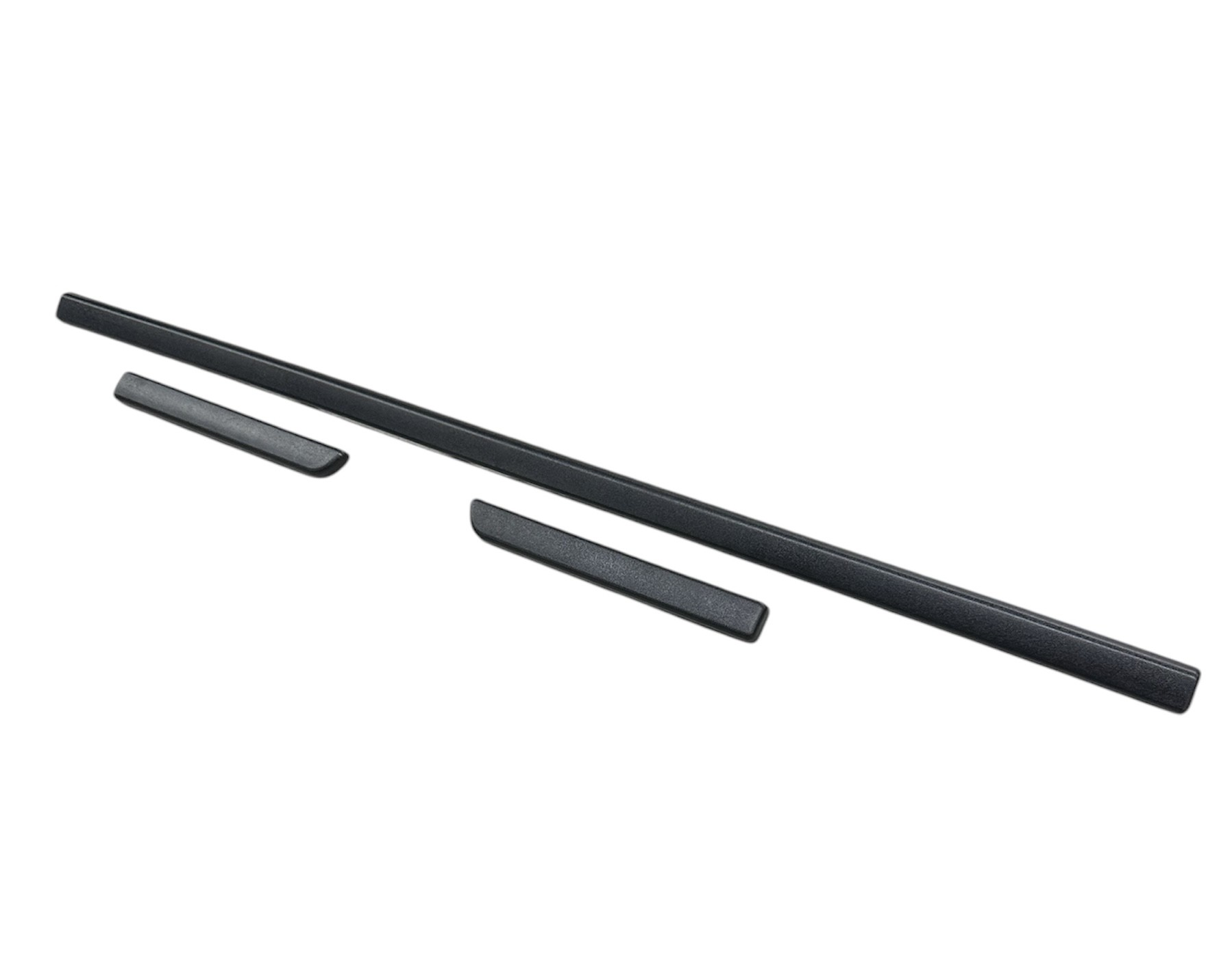92-96 Black Dash Bezel Trim, 3-piece Kit