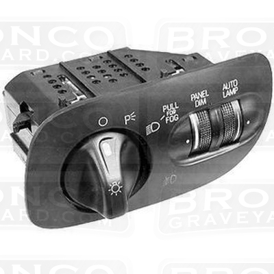 Headlight Switch, w Fog, w Auto