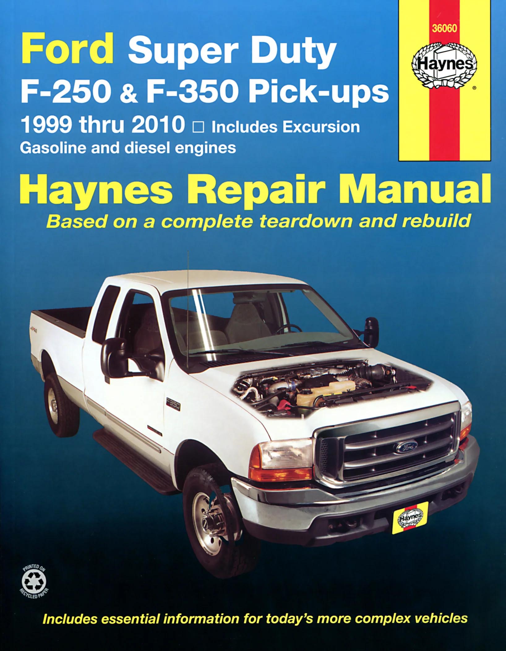 1999-10 Ford Super Duty & 2000-05 Excursion Haynes Manual