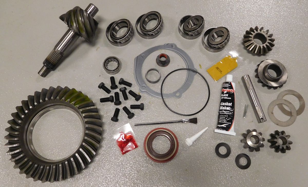 Ford 9 Open Rebuild Kit,Ring & Pinion ,Timken Bearing Kit, 28 Spline