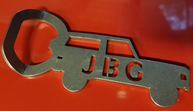 1966-1977 Ford Bronco Keychain Bottle Opener