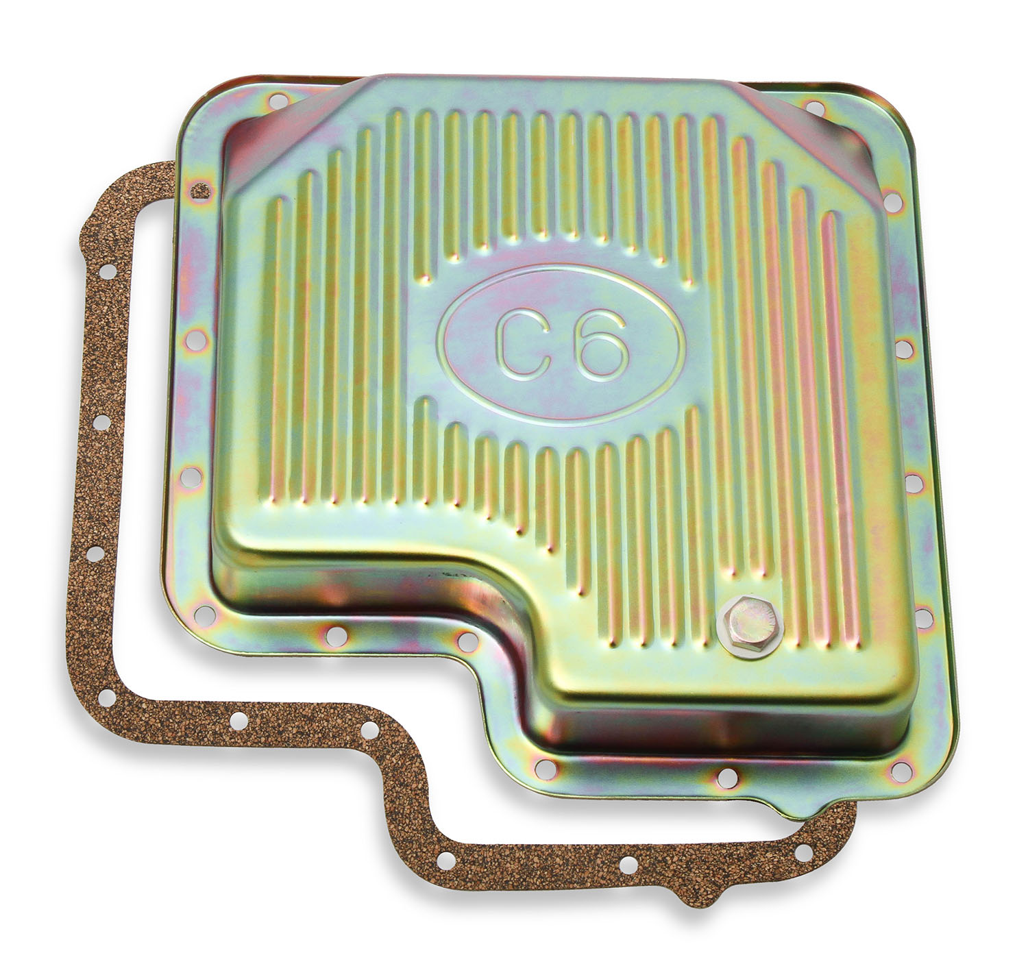 C6 Transmission Oil Pan - Zinc