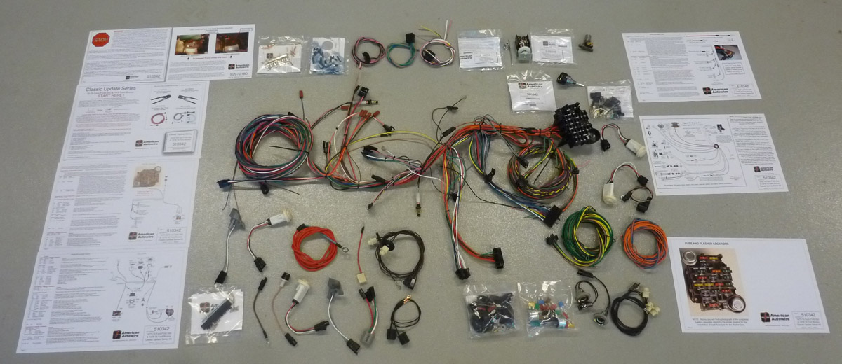 1980-86 Ford Truck American Auto Wire Complete Wiring Harness