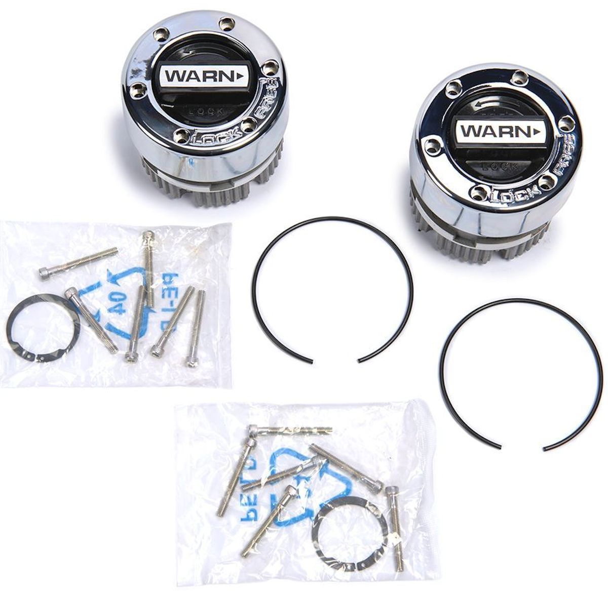 D44 Warn Standard Hubs (pair)