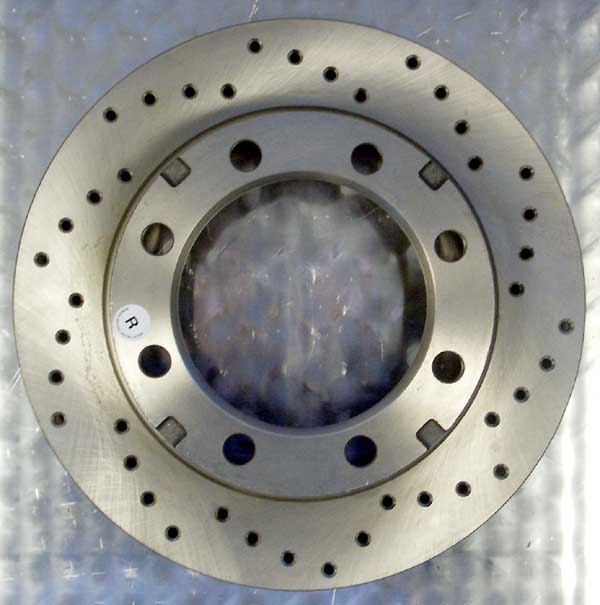1995-96 Cross drilled Rotor Right Dana 60