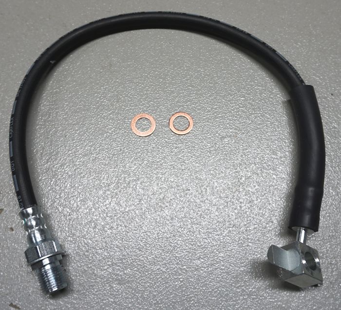 Disk Brake Conversion Caliper Hose