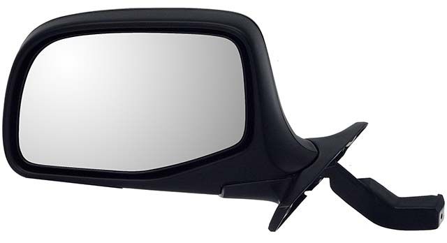 1992-1997 Ford Bronco and F-Series Truck Manual Mirror, Black Left