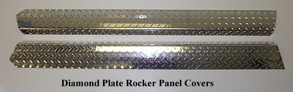 Diamond Plate Rocker Covers